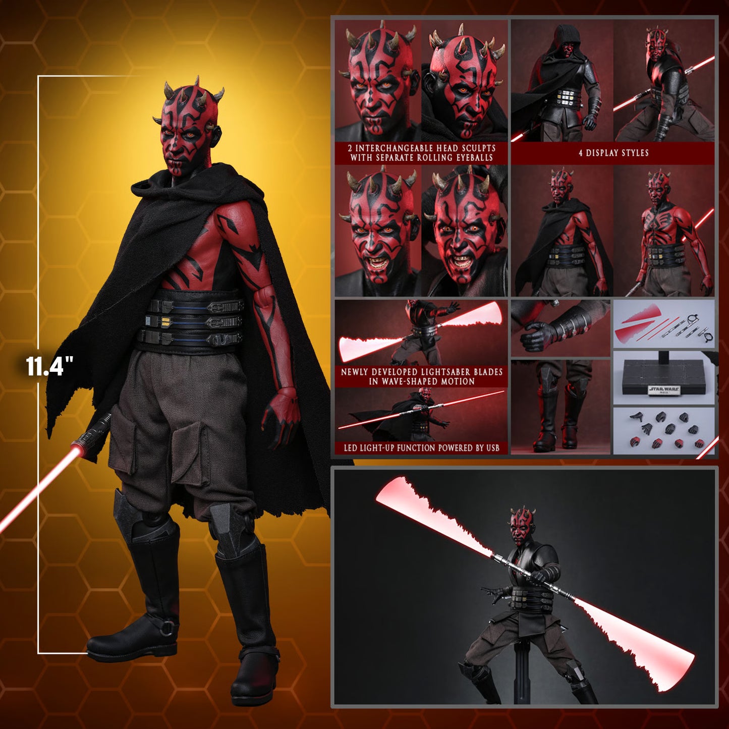 Hot Toys Maul *Pre-Order - OTRCollectibles