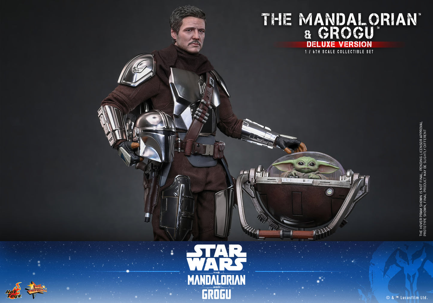 Hot Toys The Mandalorian™ and Grogu™ (Deluxe Version) *Pre-Order - OTRCollectibles