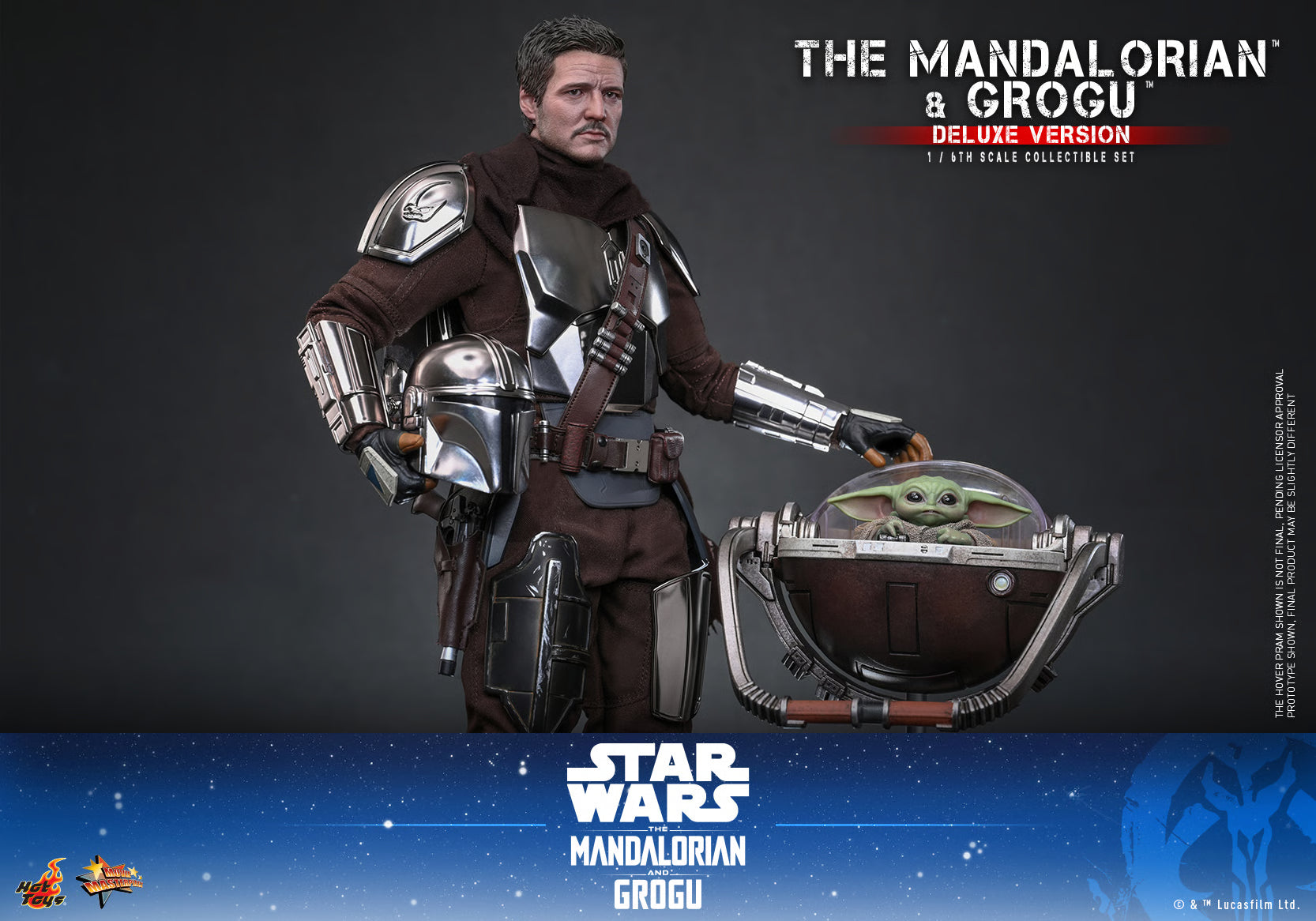 Hot Toys The Mandalorian™ and Grogu™ (Deluxe Version) *Pre-Order - OTRCollectibles