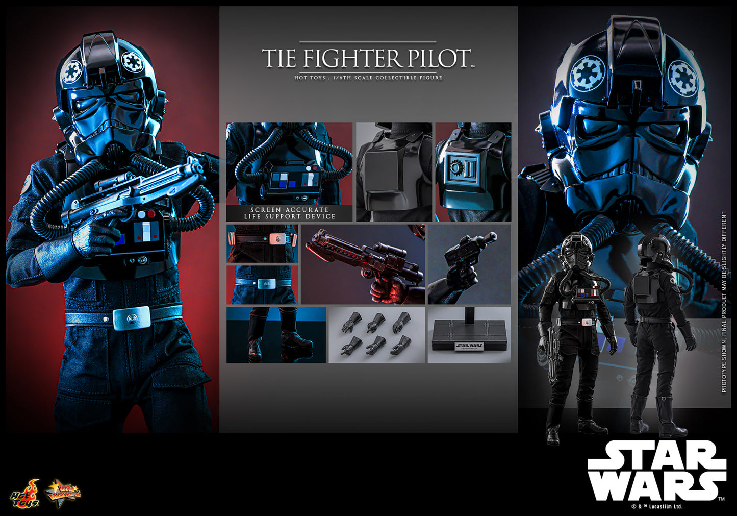 Hot Toys Tie Fighter Pilot *Pre-Order