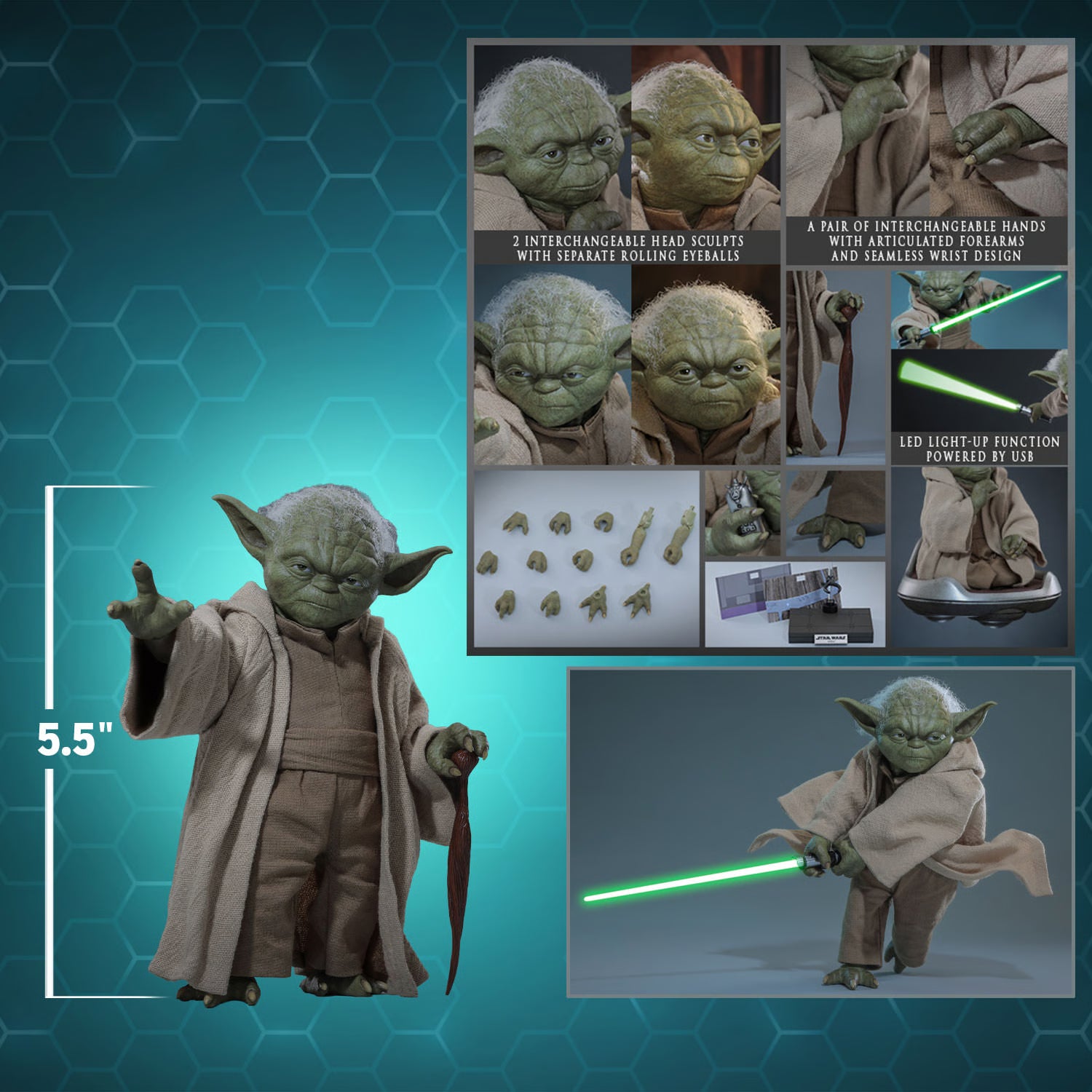Hot Toys Yoda *Pre-Order - OTRCollectibles