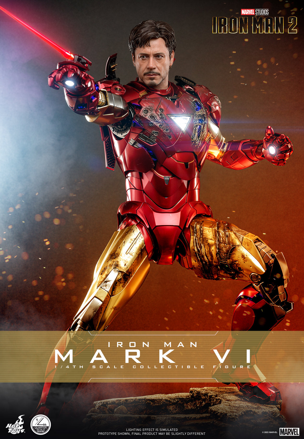 Hot Toys Iron Man Mark VI 1:4 *Pre-order - OTRCollectibles