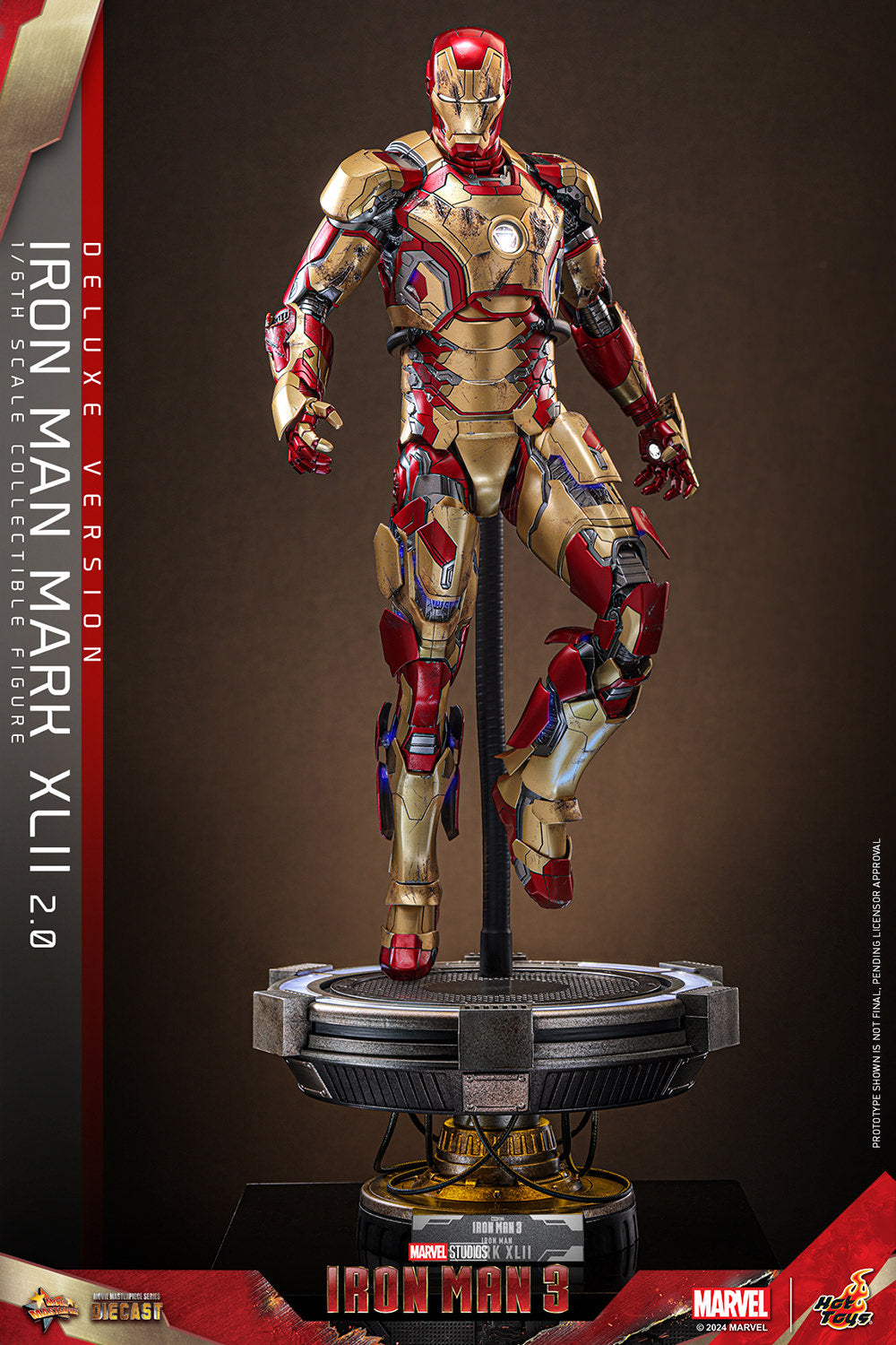 Hot Toys Iron Man Mark XLII (2.0) Deluxe *Pre-order