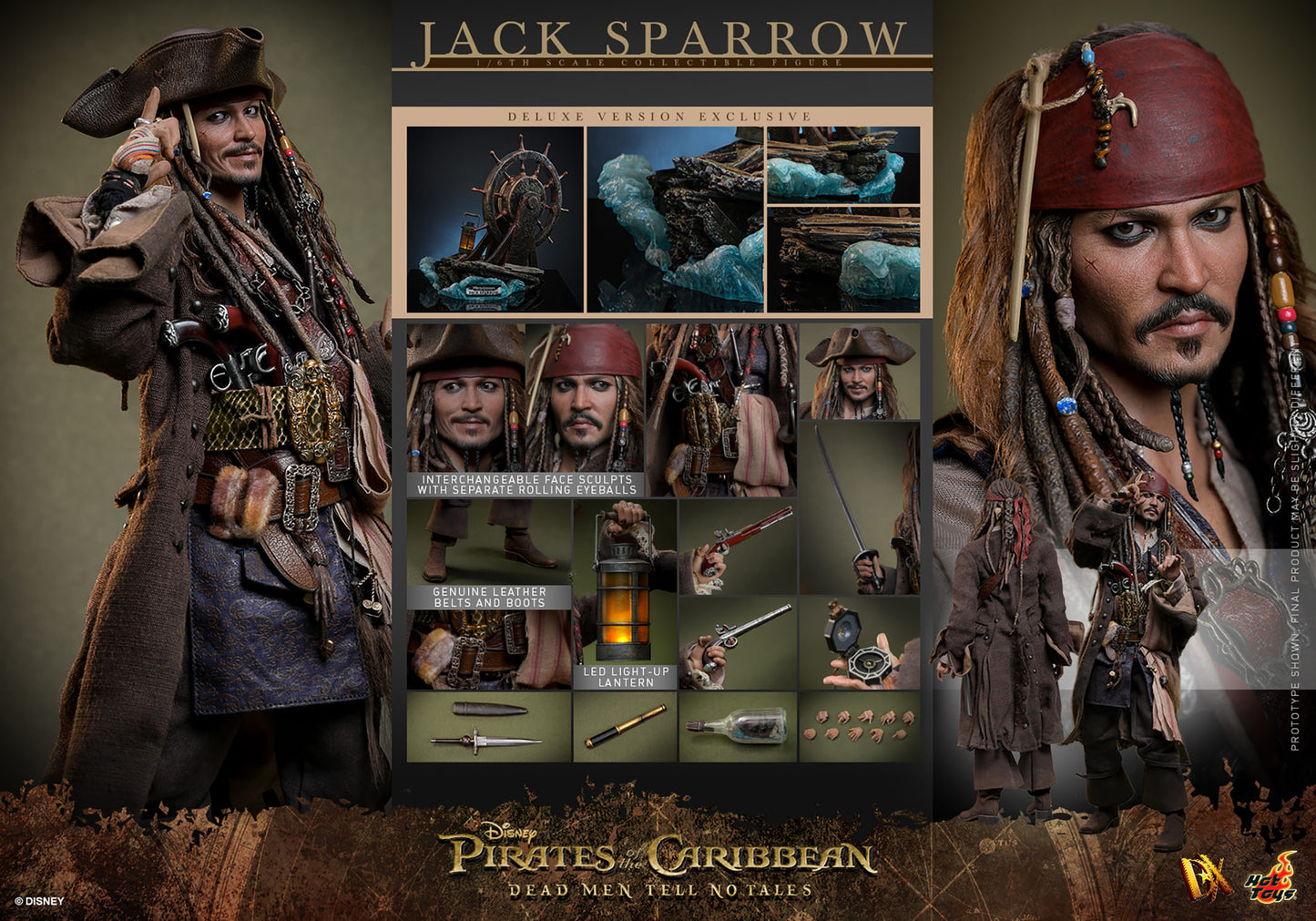 Hot Toys Jack Sparrow dlx *Pre-order