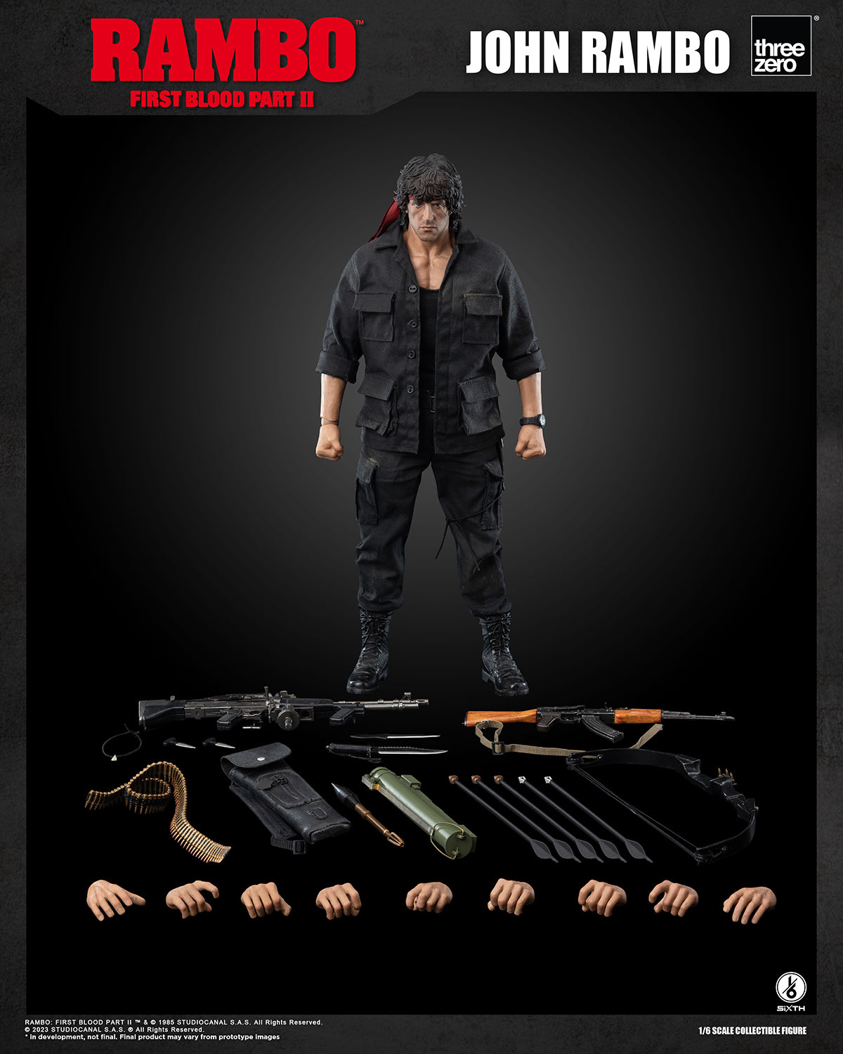 Threezero John Rambo *Pre-order - OTRCollectibles