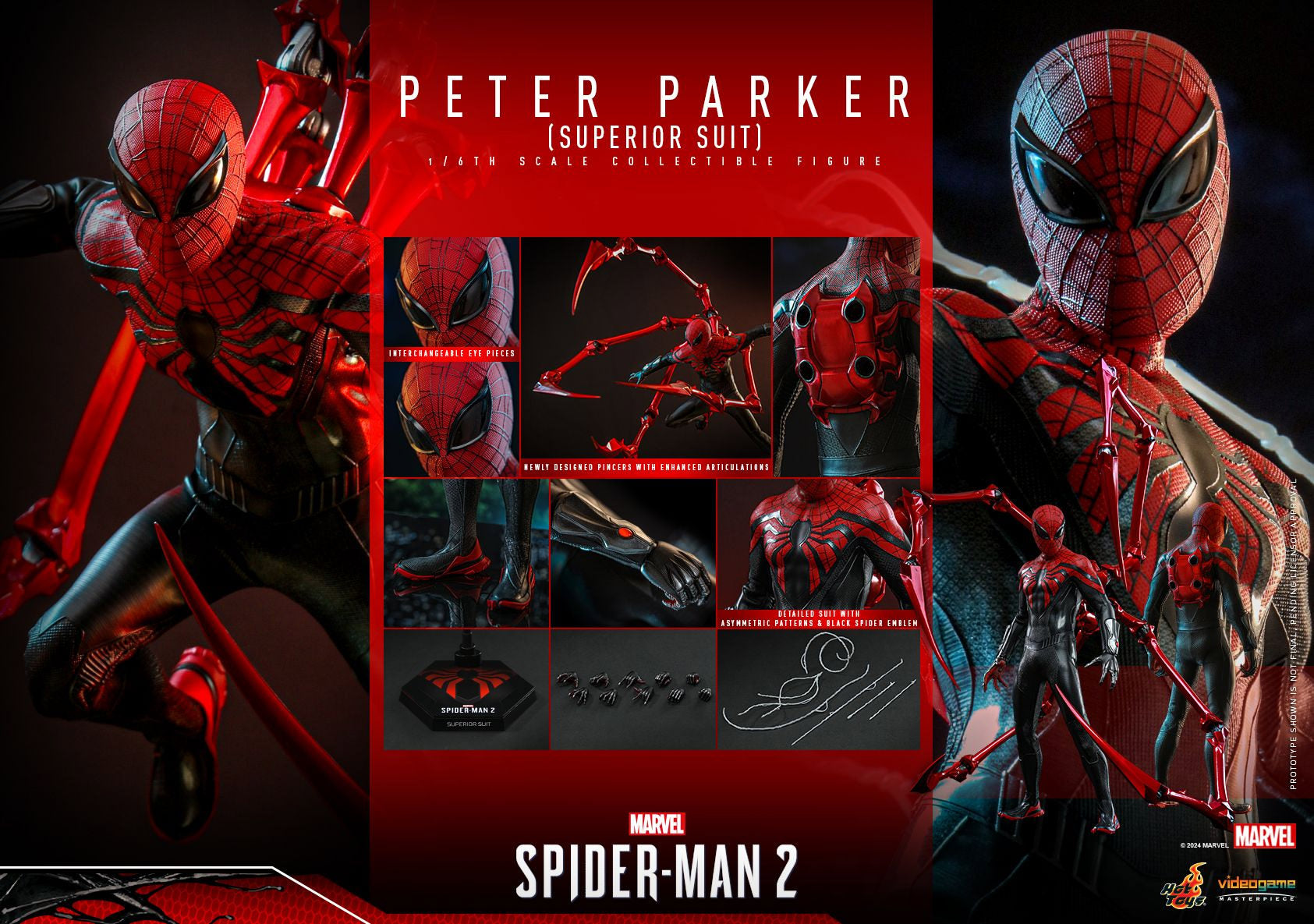 Hot Toys Peter Parker (Superior Suit) *Pre-order - OTRCollectibles