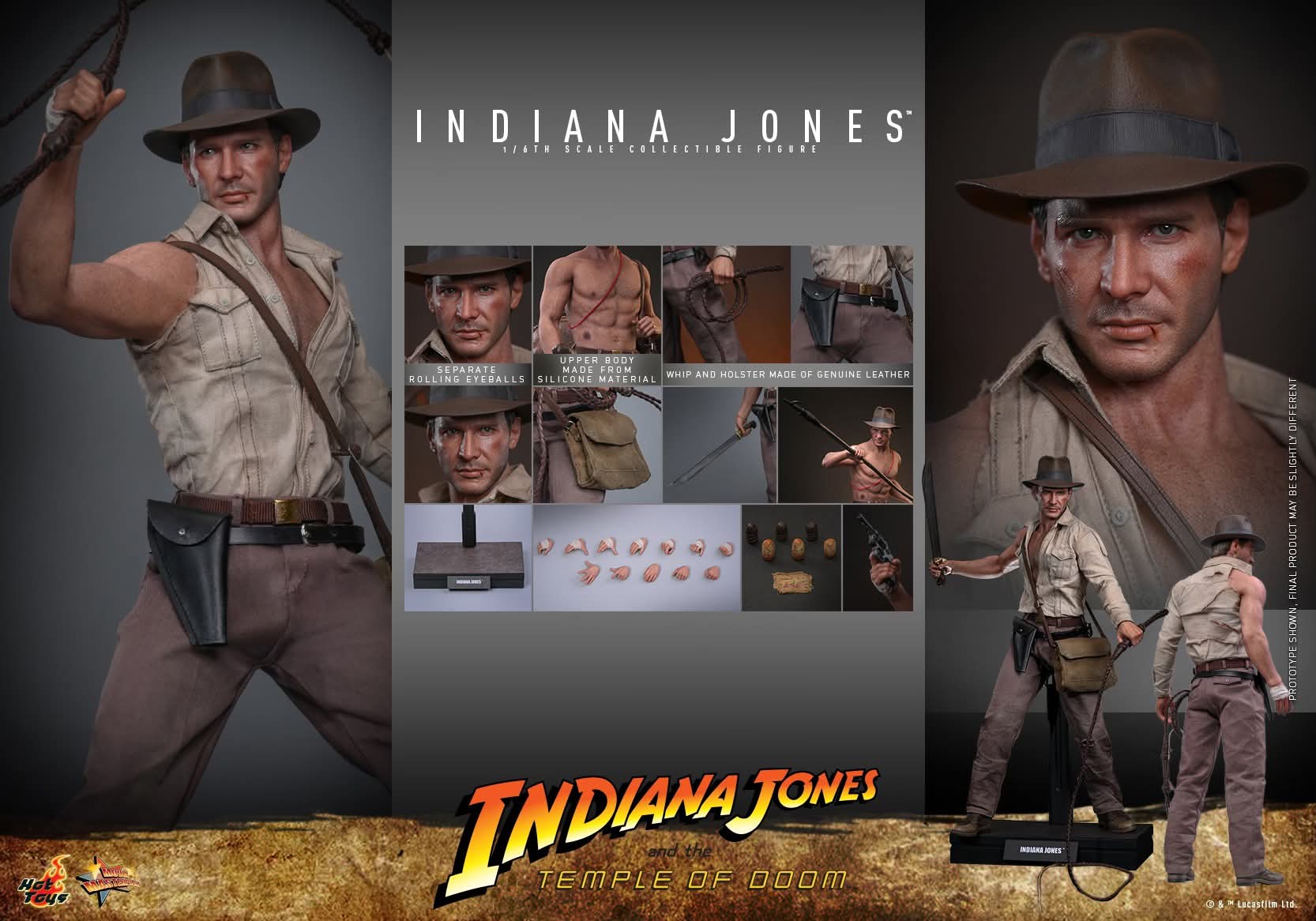 Hot Toys Indiana Jones Temple of Doom *Pre-Order - OTRCollectibles