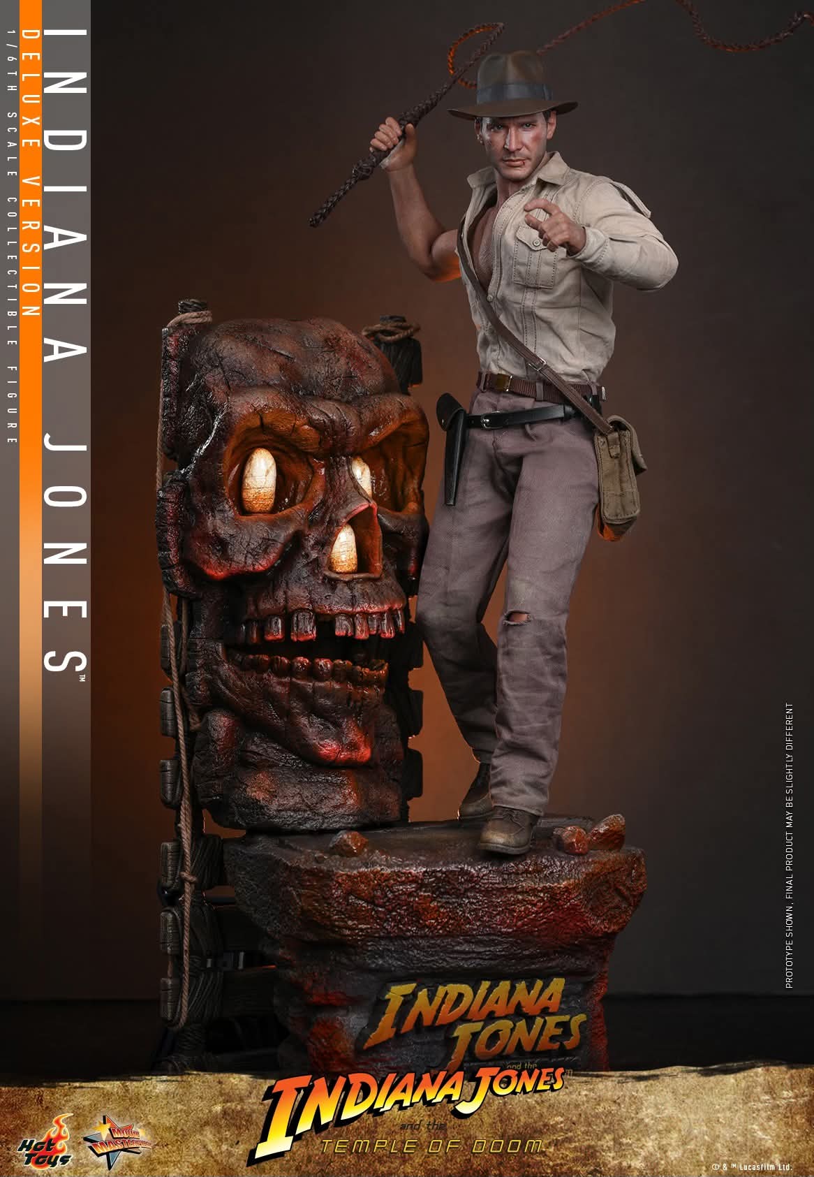 Hot Toys Indiana Jones Temple of Doom Deluxe *Pre-Order
