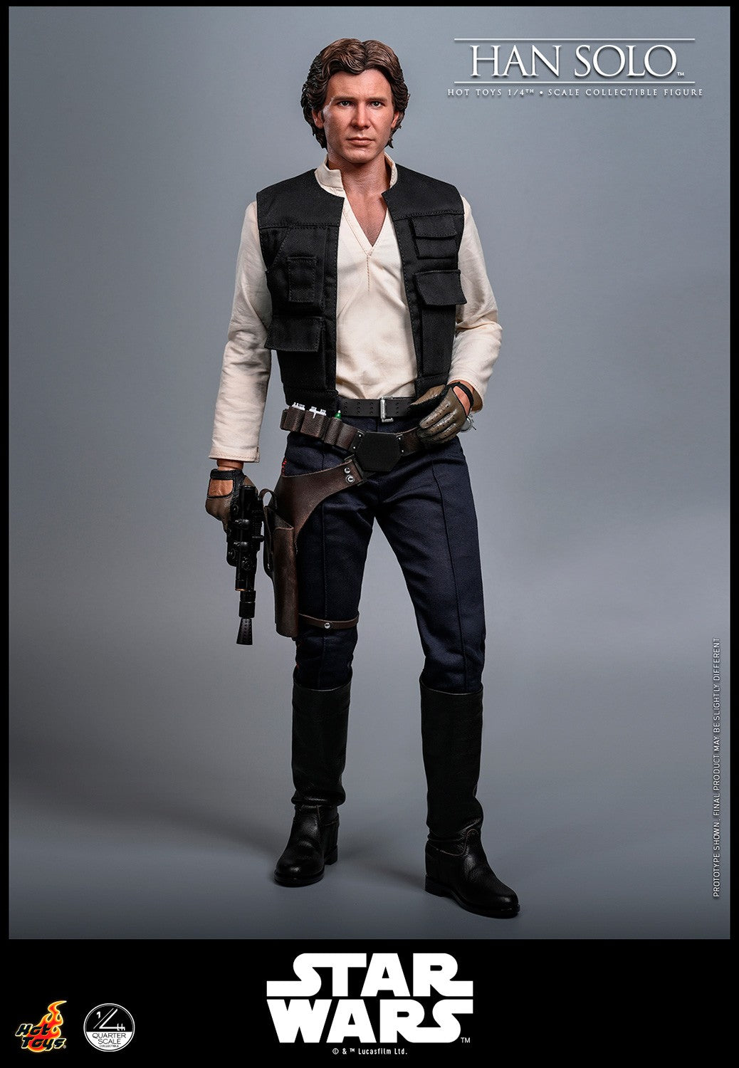 Hot Toys Han Solo Quarter Scale Figure *Pre-Orer - OTRCollectibles