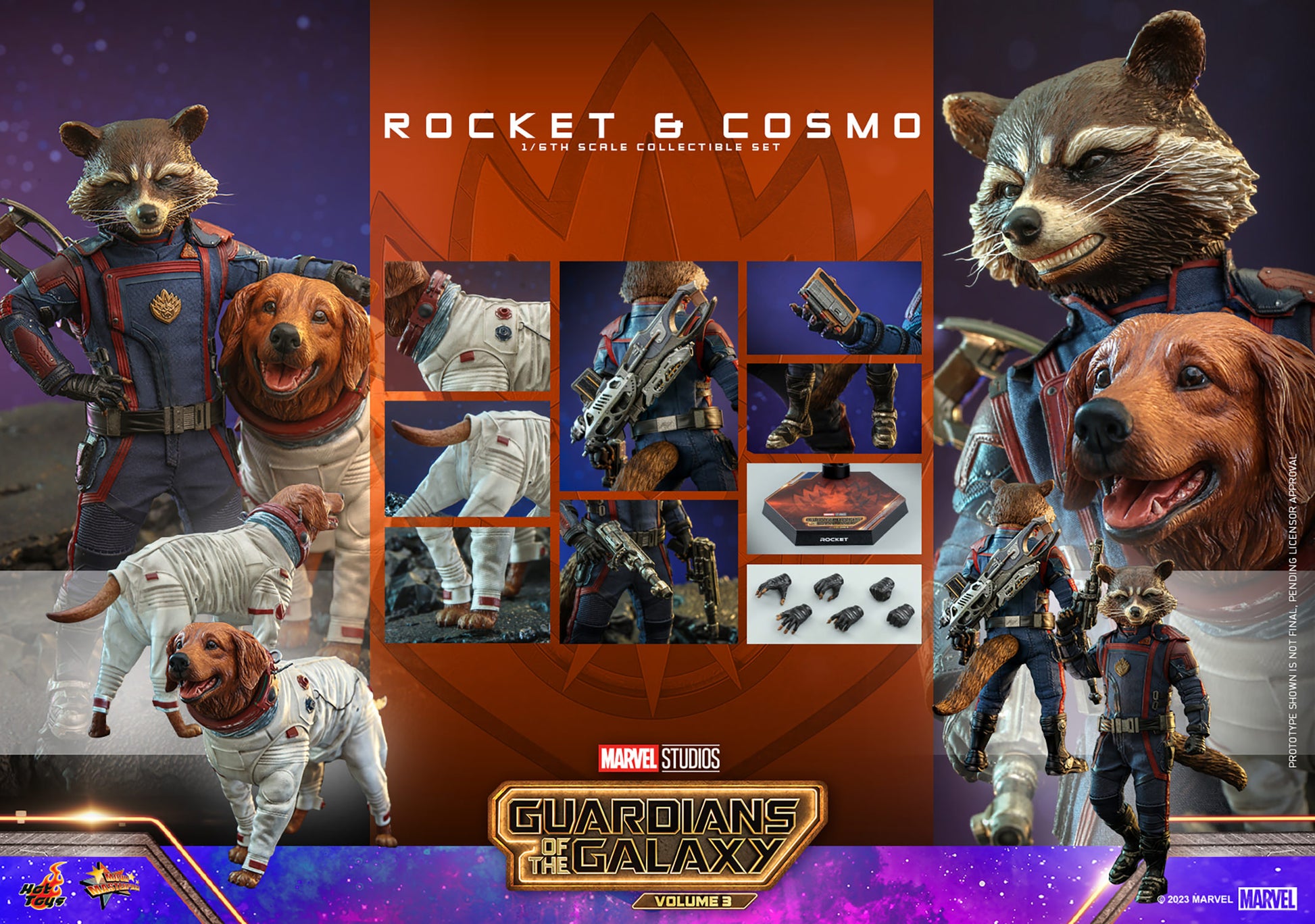 Hot Toys Rocket & Cosmo *Pre-order - OTRCollectibles