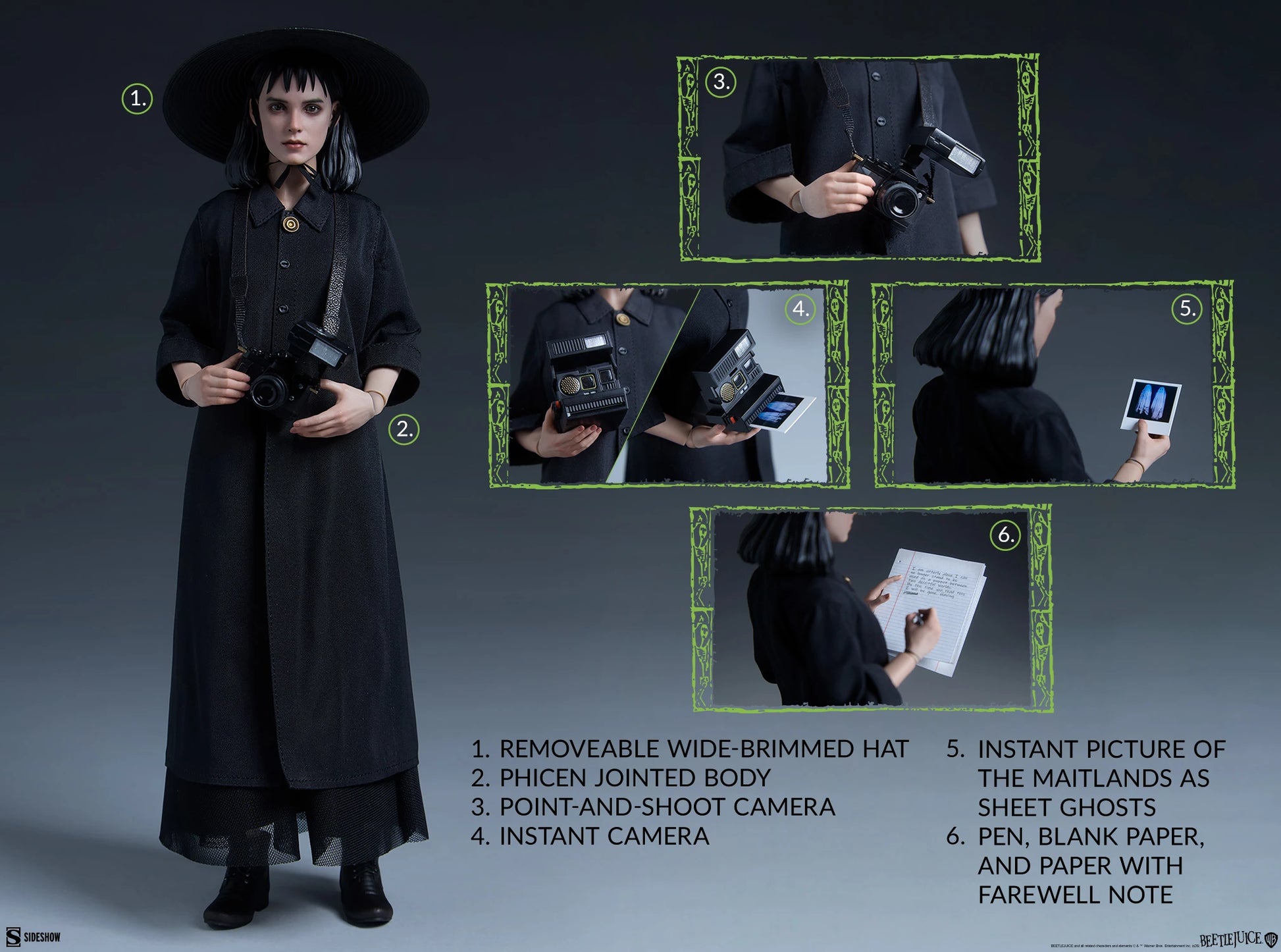 Hot Toys Lydia Deetz *Pre-Order – OTRCollectibles