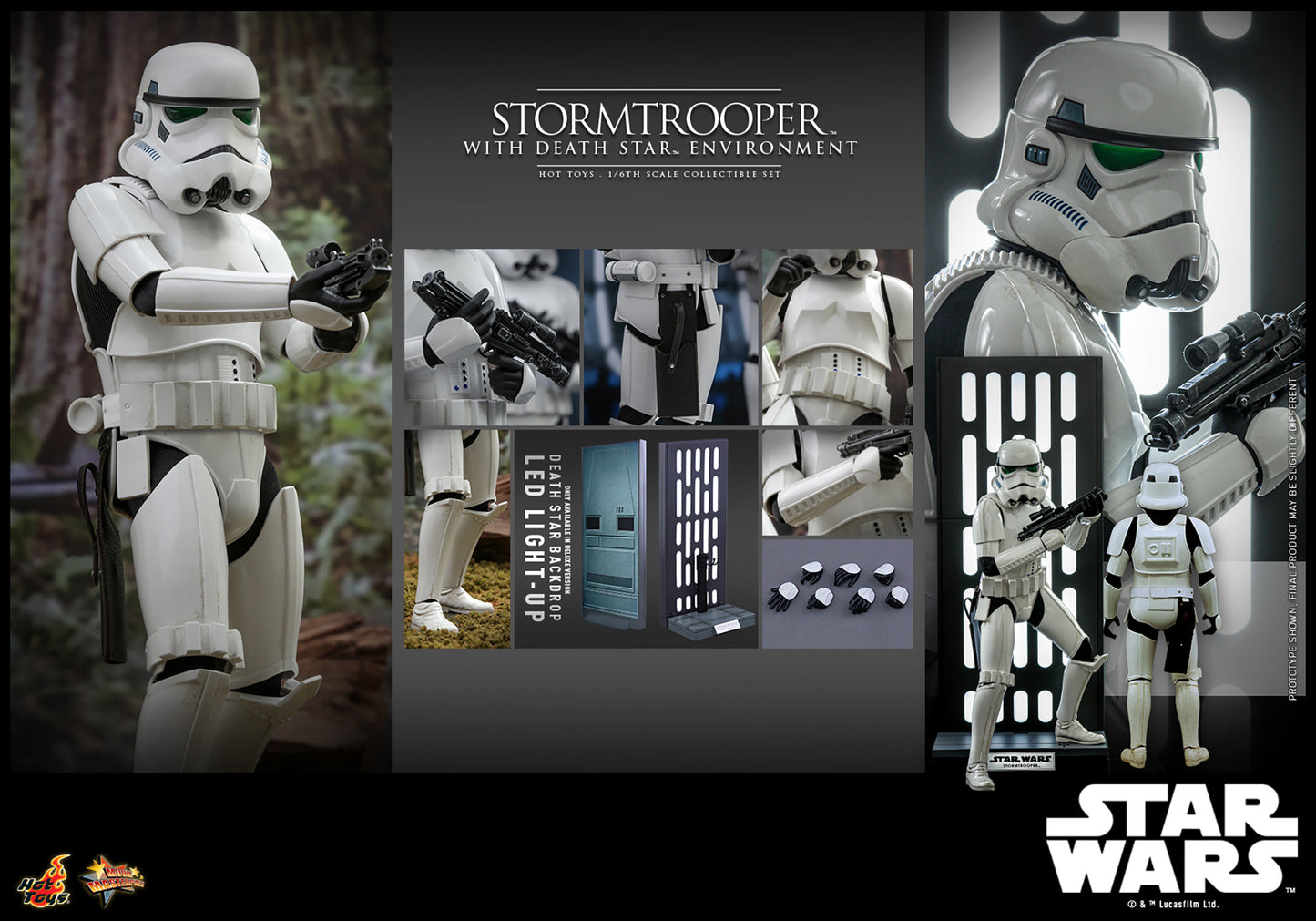 Hot Toys Stormtrooper™ with Death Star™ Environment *Pre-Order