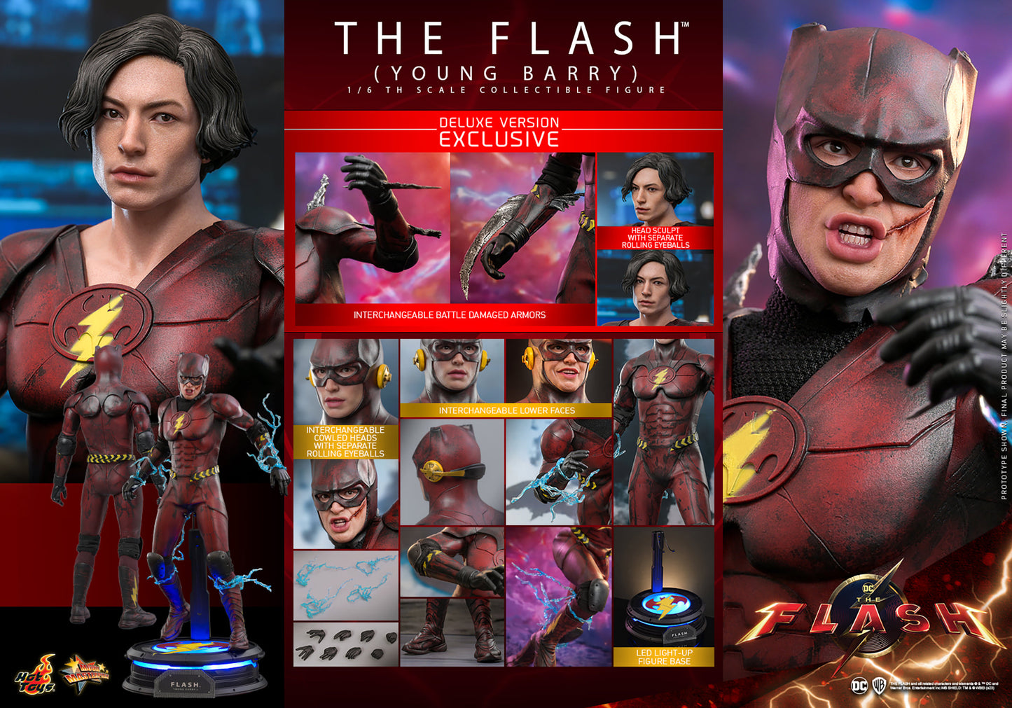Hot Toys The Flash (Young Barry) (Deluxe Version) *Pre-order
