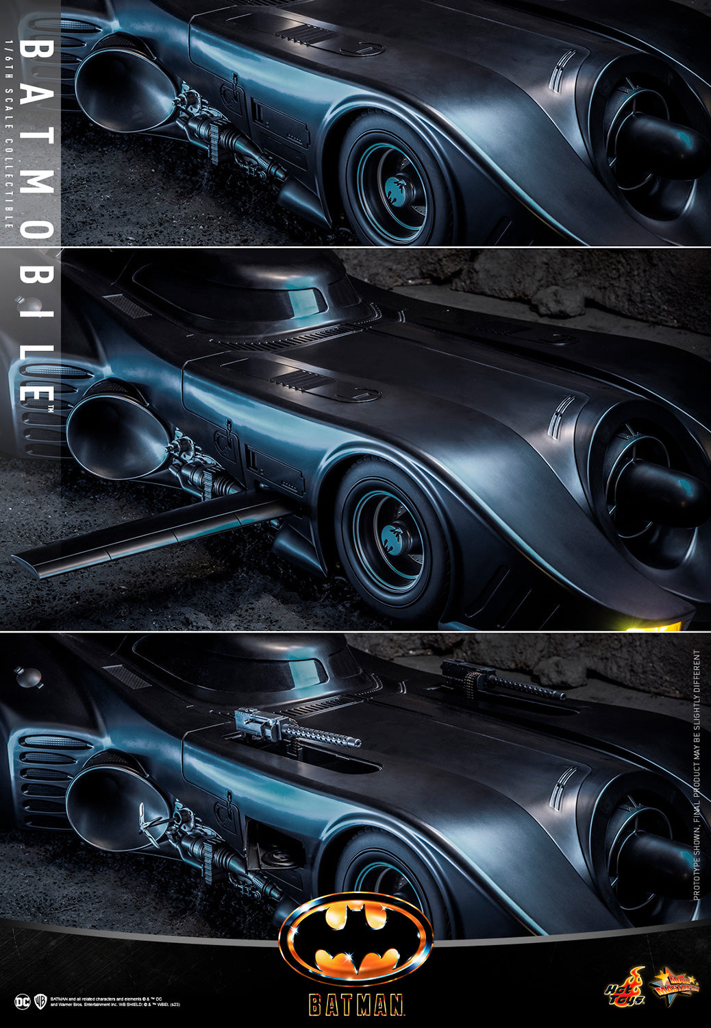 Hot Toys Batmobile *Pre-Order - OTRCollectibles