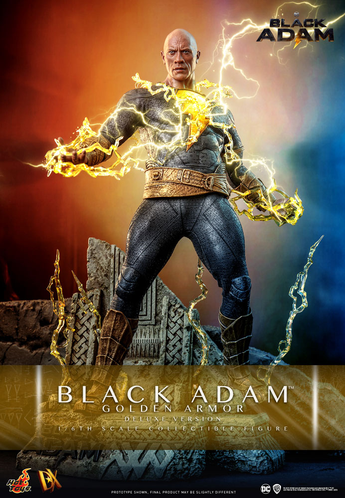 Hot Toys Black Adam (Golden Armor) Deluxe *Pre-order - OTRCollectibles