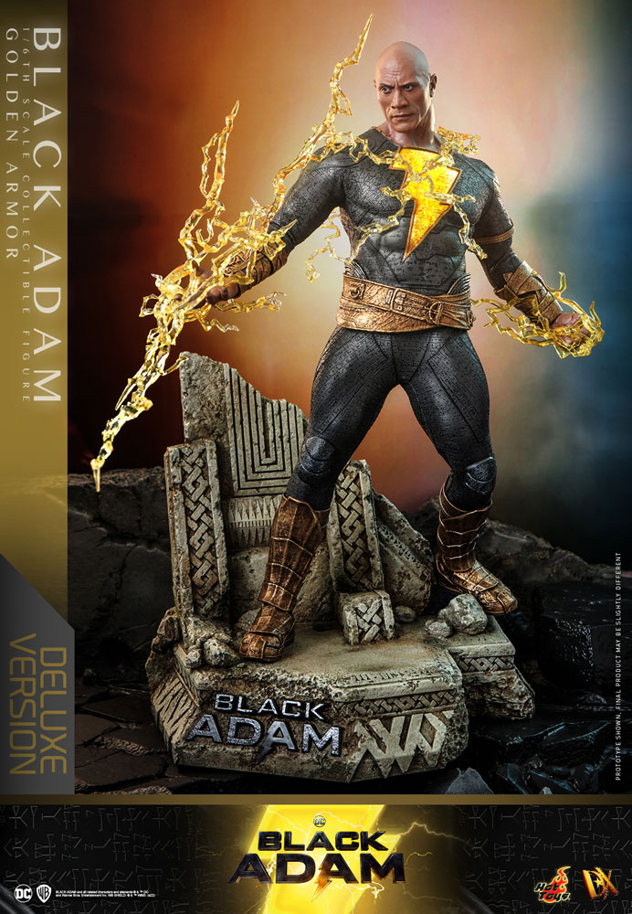 Hot Toys Black Adam (Golden Armor) Deluxe *Pre-order - OTRCollectibles