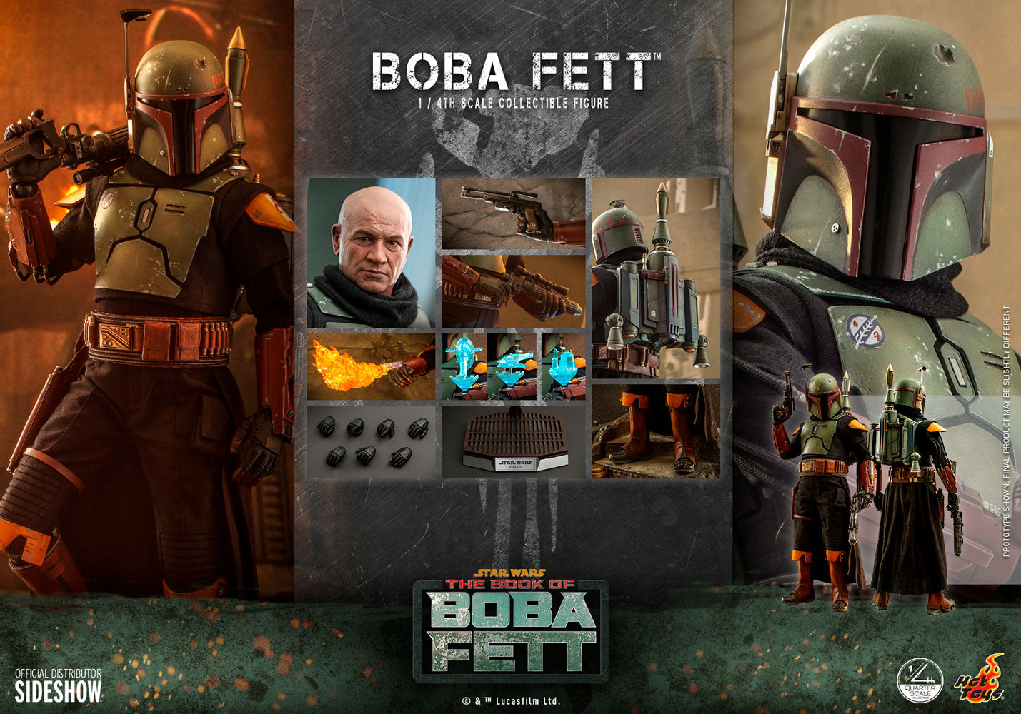 Hot Toys 1:4 Boba Fett *Pre-order - OTRCollectibles