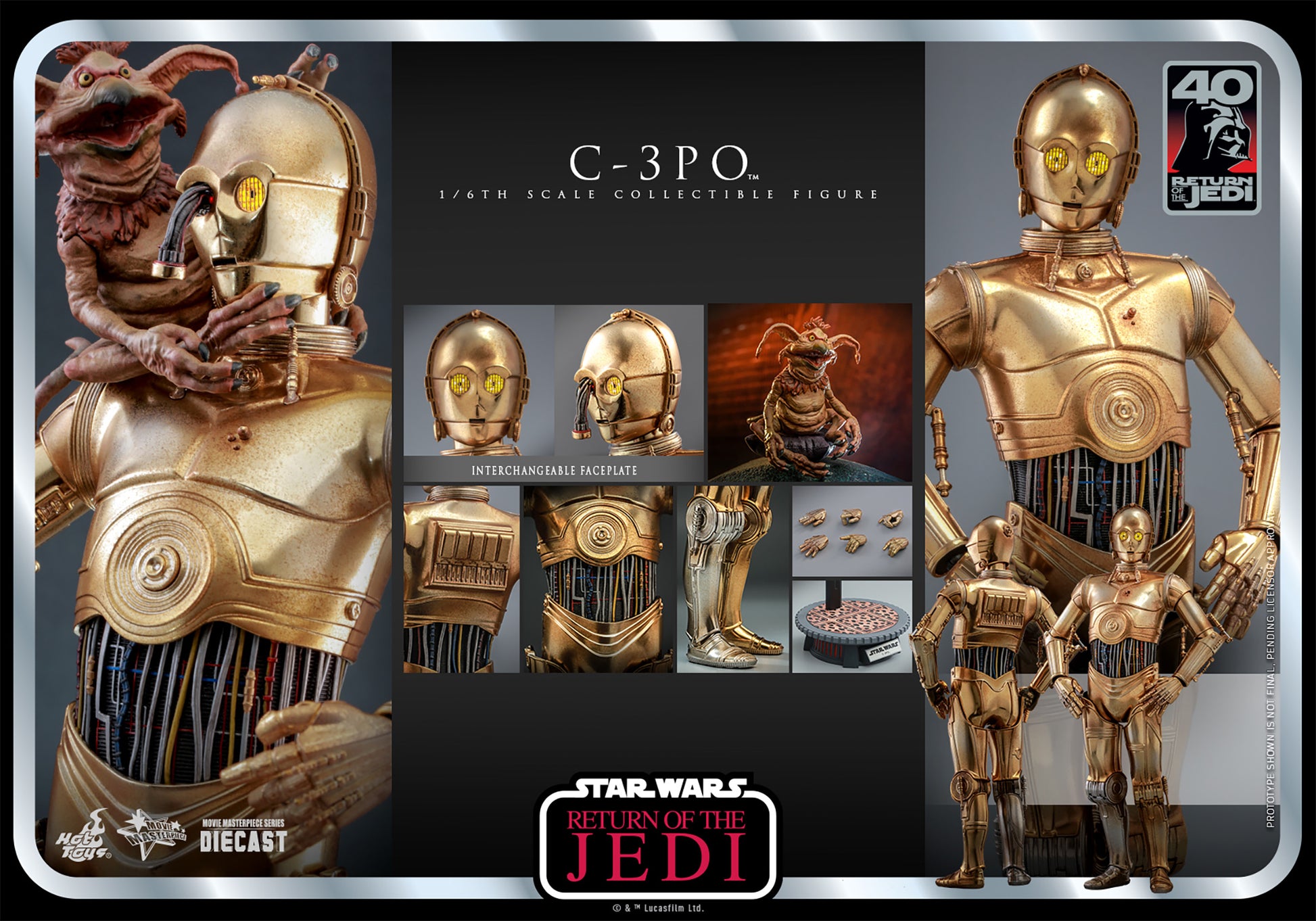 Hot Toys C-3PO *Pre-order - OTRCollectibles