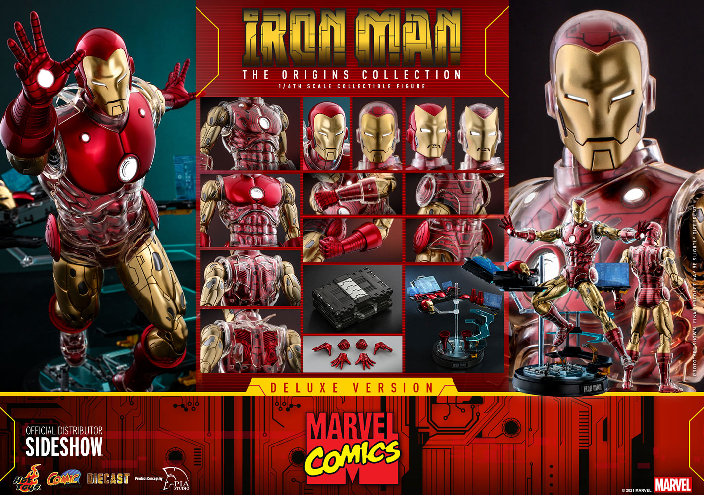 Hot Toys Iron Man Deluxe *Pre-order - OTRCollectibles