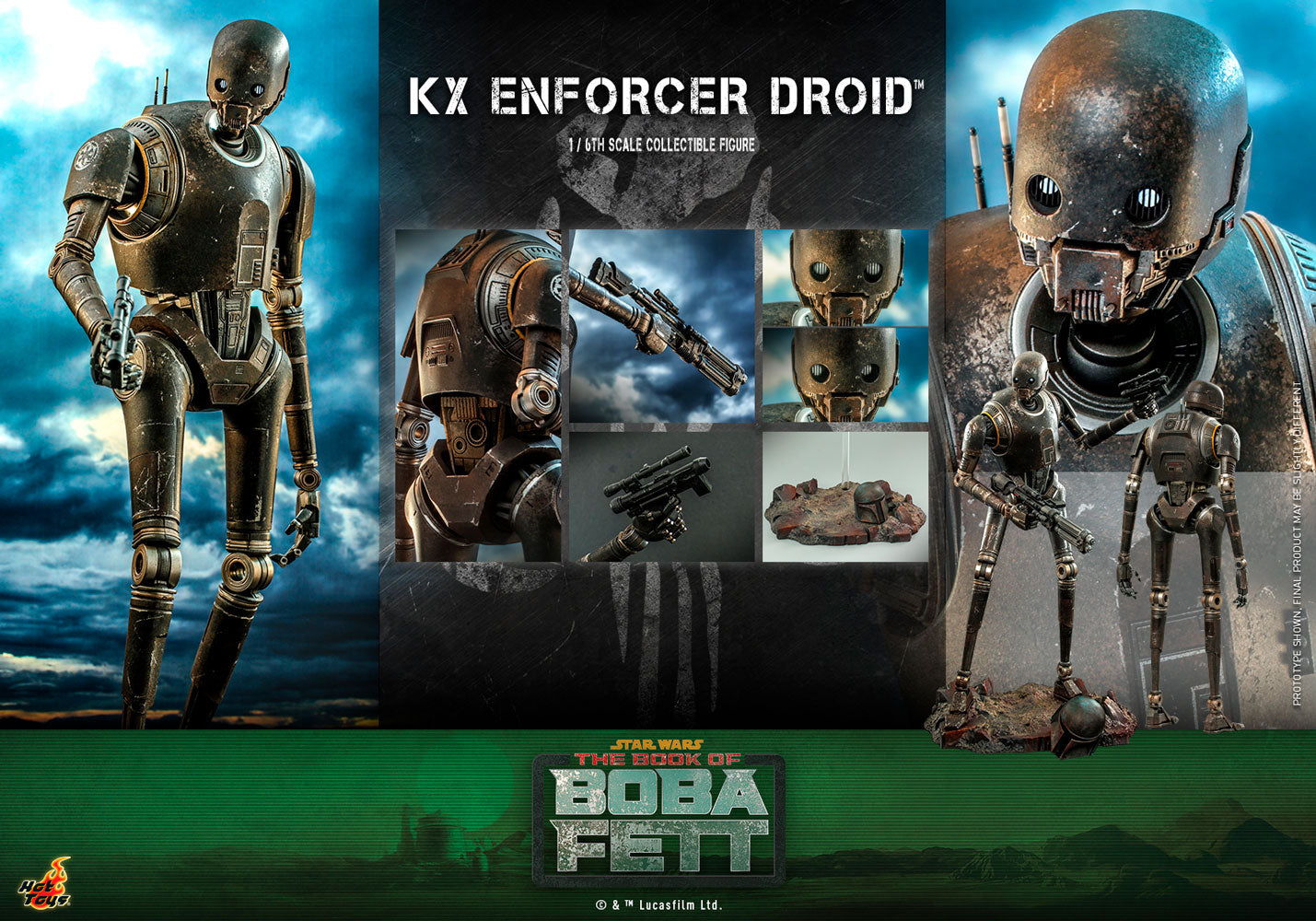 Hot Toys KX Enforcer Droid *Pre-order - OTRCollectibles