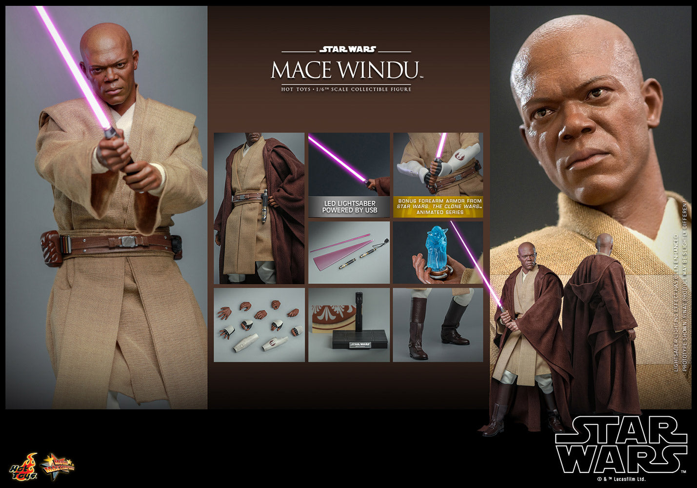 Hot Toys Mace Windu *Pre-order - OTRCollectibles