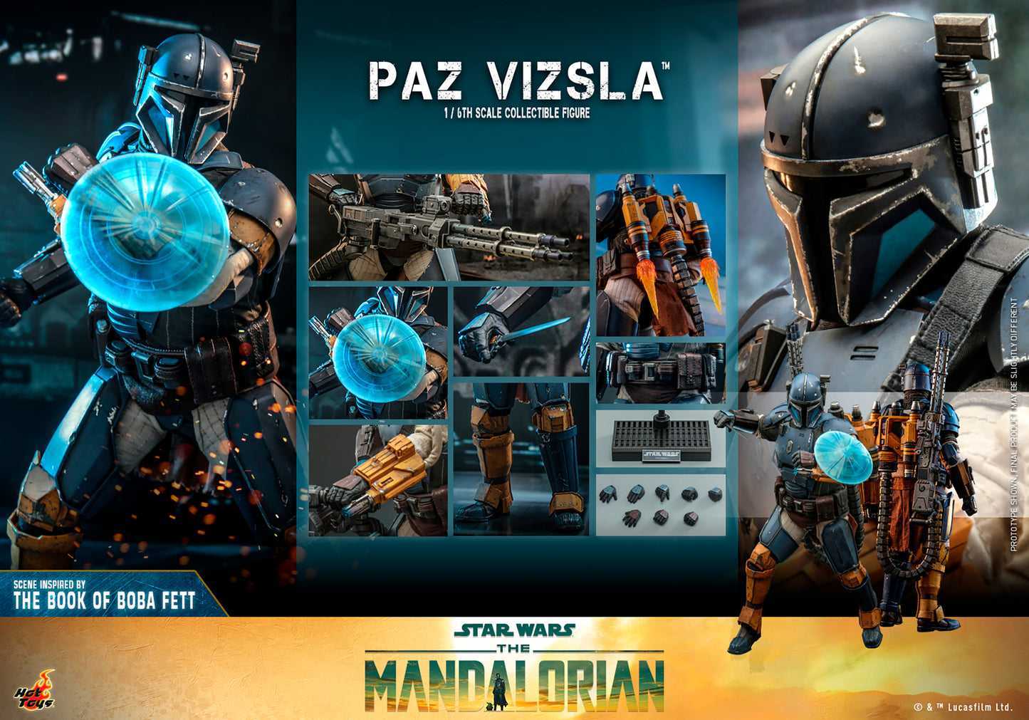 Hot Toys Paz Vizsla *Pre-order - OTRCollectibles