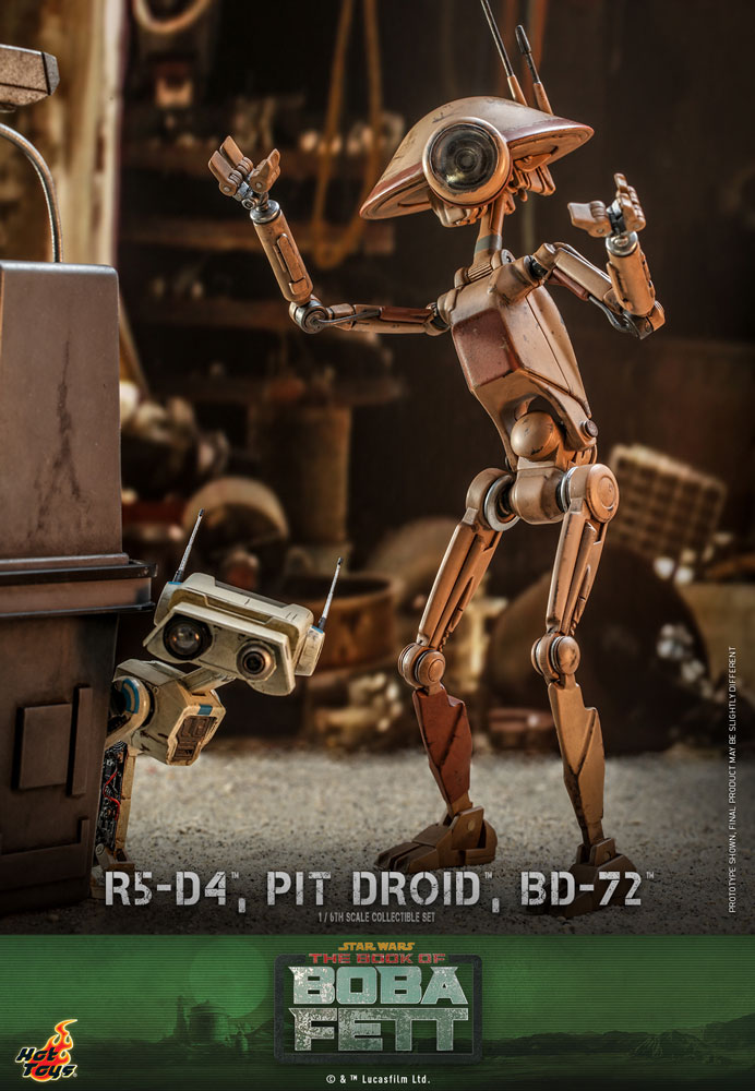 Hot Toys R5-D4, Pit Droid, & BD-72 *Pre-order - OTRCollectibles