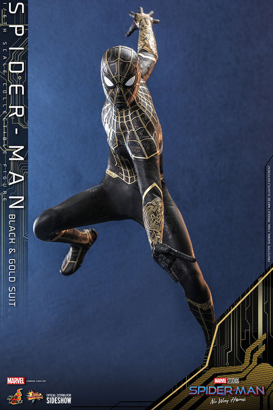 Hot Toys Spider-Man (Black & Gold Suit) - OTRCollectibles