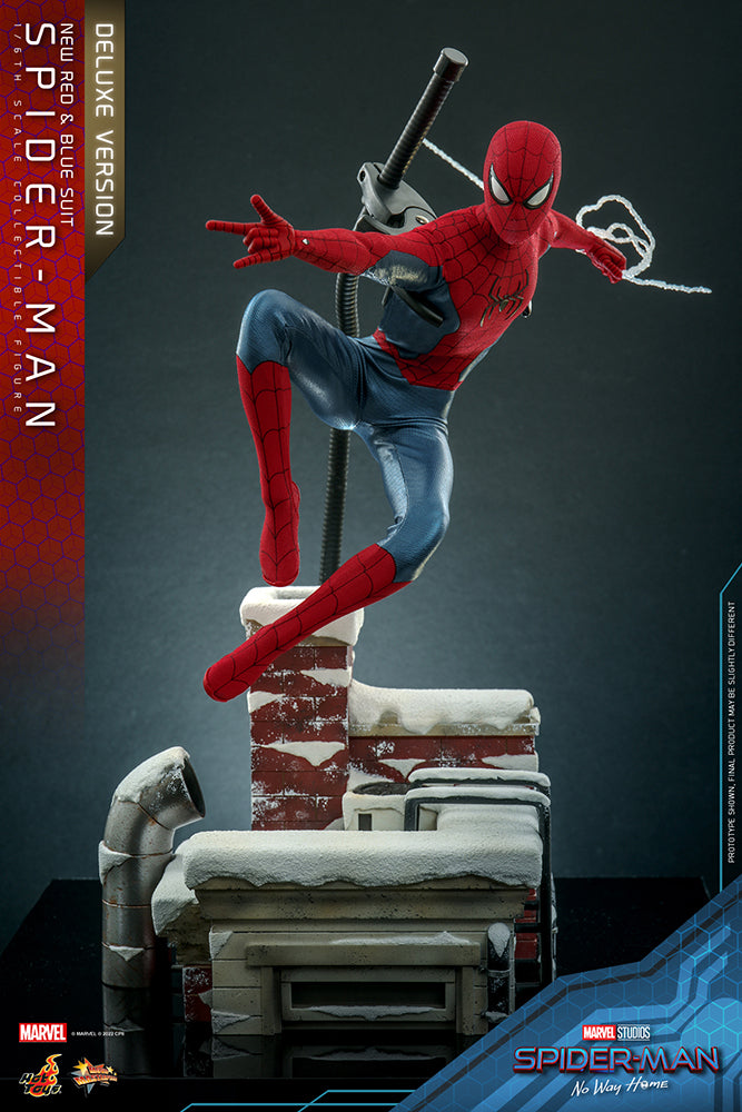 Hot Toys Spider-Man (New Red and Blue Suit) (Deluxe Version) *Pre-order - OTRCollectibles