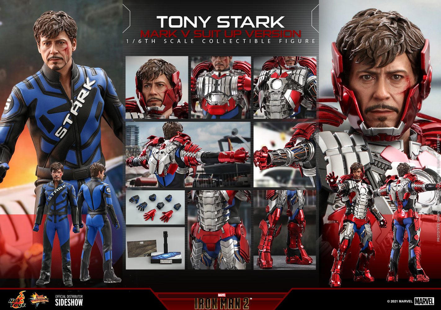 Hot Toys Suit up Mark V *Pre-order - OTRCollectibles